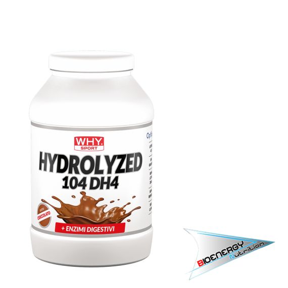 Why-Hydrolyzed 104 DH4  900 Gr Cioccolato   